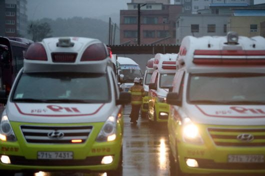 현대차 스타렉스를 기반으로 만든 구급차. (사진=연합뉴스)