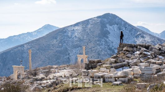 튀르키예 부르두르 지역의 고대 도시 사갈라소스(Sagalassos) 유적지 전경 (사진=튀르키예문화관광부)