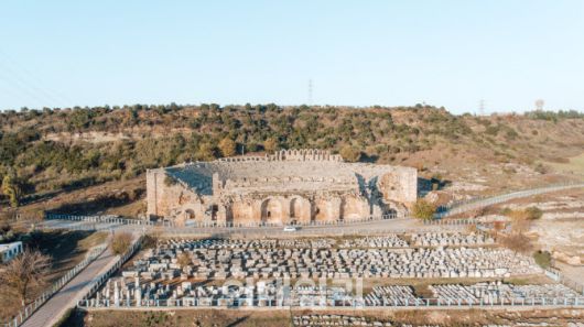 튀르키예 안탈리아의 고대 도시 페르게(Perge) 유적지 전경 (사진=튀르키예문화관광부)