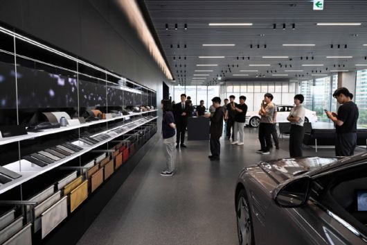 ‘제네시스 청주’ 미디어 투어 현장. (사진=현대차)