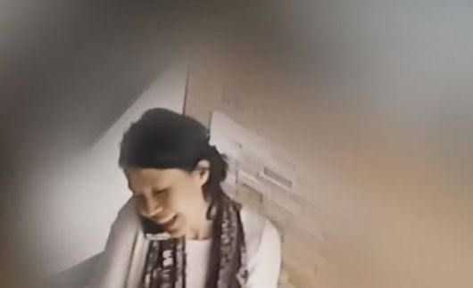 범행 다음날 고유정이 묵었던  모텔 CCTV 화면.