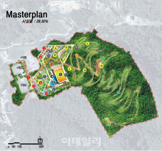 미·영 연방 관광안보공원 사업 계획.(그래픽=가평군 제공)