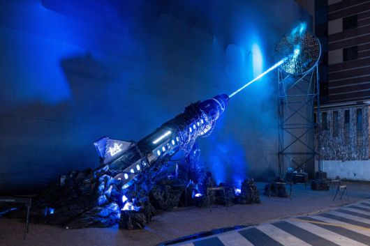 강남 옥외설치물(사진=빅히트 뮤직)