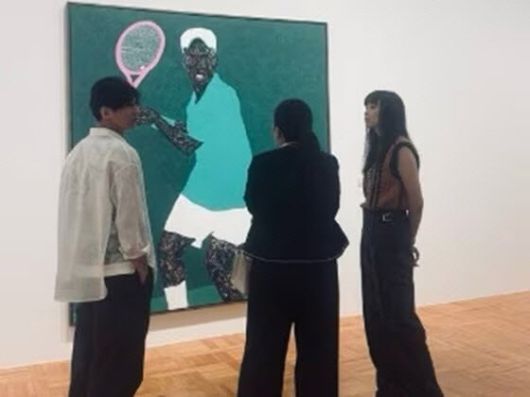 원빈, 이나영 부부와 박인비. (사진=박인비 인스타그램 캡처 이미지).