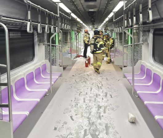 삼성화재가 지난 5월 발생한 ‘서울 지하철 5호선 방화 사건’과 관련해 피해 승객들에게 보상금을 대신 지급한다.(사진=연합뉴스)