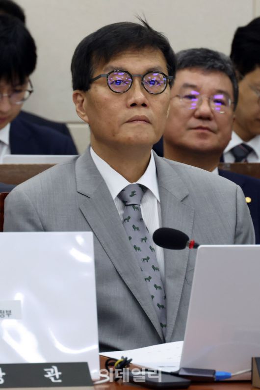[이데일리 방인권 기자] 이창용 한국은행 총재는 19일 서울 여의도 국회에서 열린 기획재정위원회 전체회의에 참석했다.