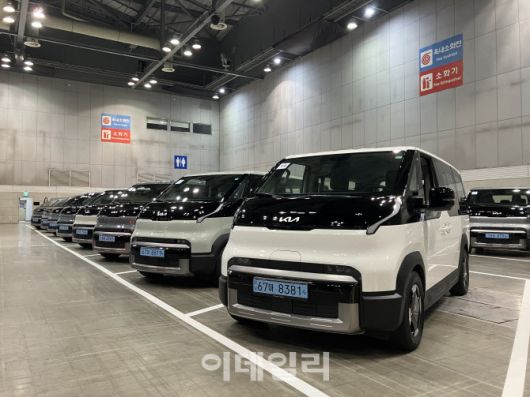 ‘더 기아 PV5’ 내관·외관(사진=정병묵 기자)