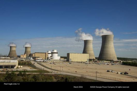 미국 보글 원전 1~4호기 전경. (사진=조지아파워 홈페이지)