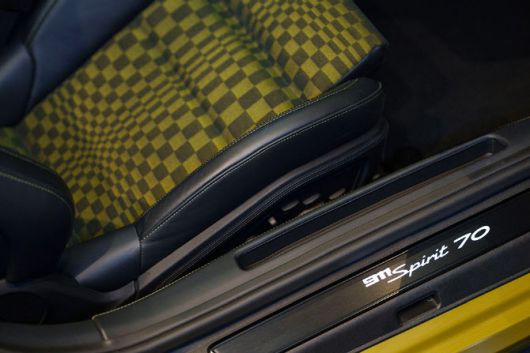 911 스피릿 70 내부. (사진=포르쉐코리아)