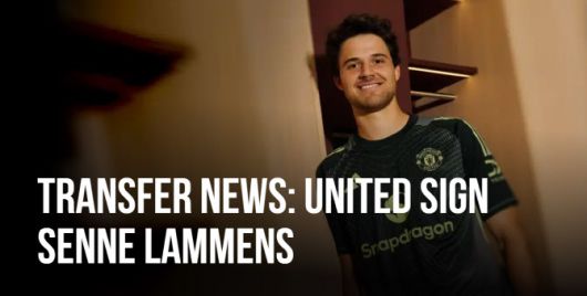 맨체스터 유나이티드에 합류하는 벨기에 출신 골키퍼 센네 라멘스. 사진=맨유 홈페이지