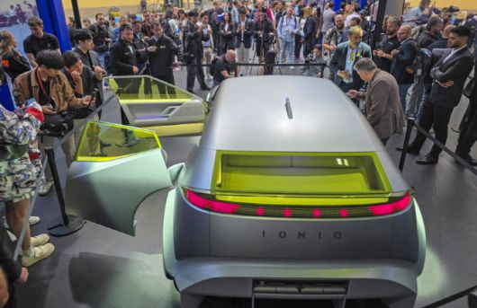 독일 뮌헨에서 열린 ‘IAA 모빌리티 2025’에 전시된 현대차 전기차 콘셉트카 ‘콘셉트 쓰리’ (사진=한국자동차기자협회)