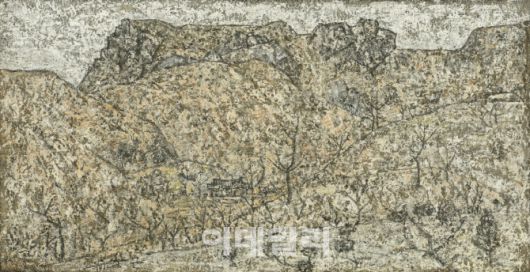 박수근 ‘산’(1959). (사진=케이옥션)