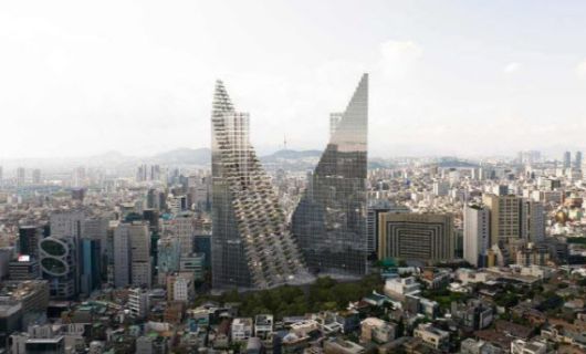 강남 르메르디앙 호텔부지 복합개발 건축디자인 조감도 (자료=서울시)