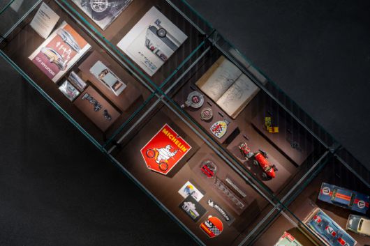 현대 모터스튜디오 서울 ‘오토라이브러리’에 전시된 ‘빈티지 컬렉션’. (사진=현대차)