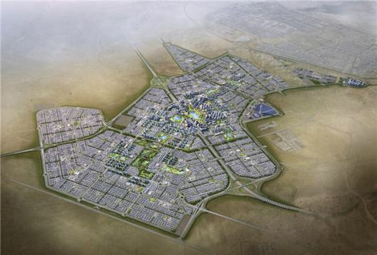 쿠웨이트 압둘라 신도시 조감도. (사진=LH)