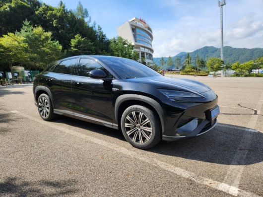BYD 중형 전기 SUV 씨라이언7 (사진=이데일리 이배운 기자)