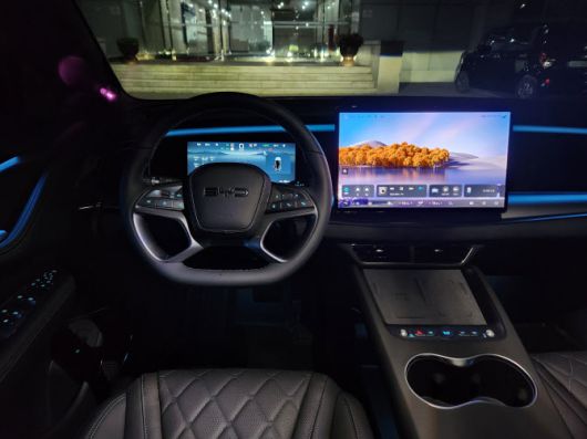 BYD 중형 전기 SUV 씨라이언7 (사진=이데일리 이배운 기자)