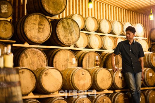 진맥소주를 개발한 맹개마을 박성호 이사 (사진=코레일관광개발)