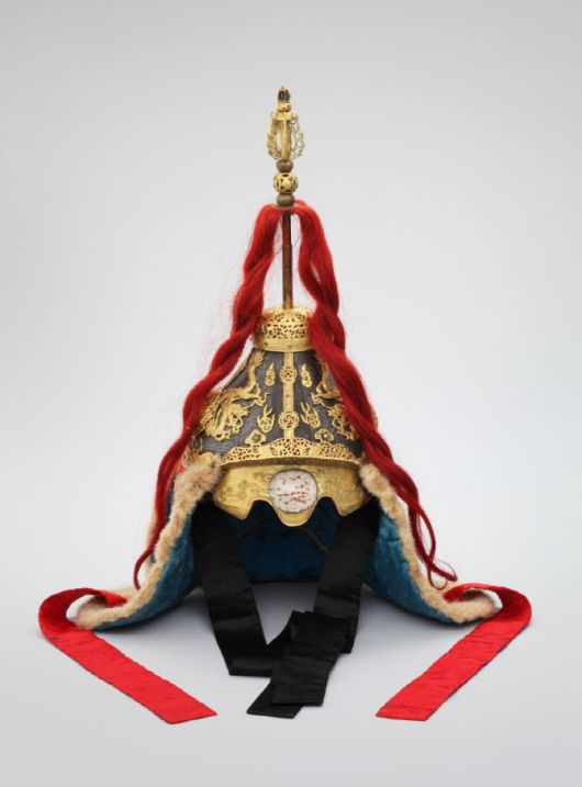 '온양민속박물관 소장 갑주와 갑주함' 중 투구. (사진=국가유산청)