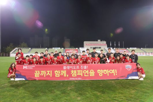 인천 현대제철. 사진=한국여자축구연맹