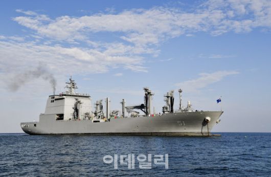 소양급 군수지원함(AOE-Ⅱ) 소양함(출처=방위사업청)