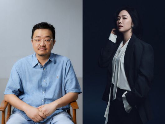 연상호 감독(왼쪽)과 김현주(사진=플러스엠엔터테인먼트, 매니지먼트 시선)