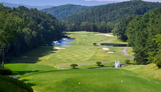 서원밸리CC 11번홀 전경.(사진=KPGA 제공)