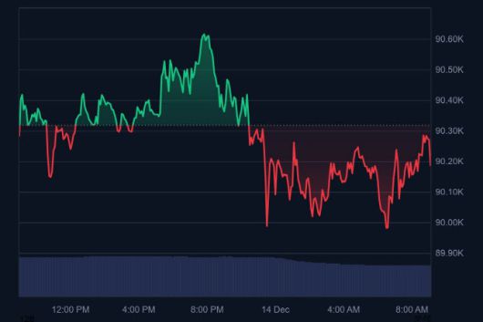 12월 14일 오전 9시 5분 비트코인 시황(사진=코인마켓캡 갈무리)