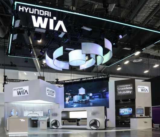 CES 2026 현대위아 부스(사진=현대위아)