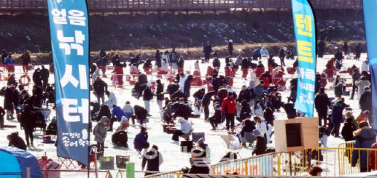 평창송어축제 전경 (사진=평창송어축제)