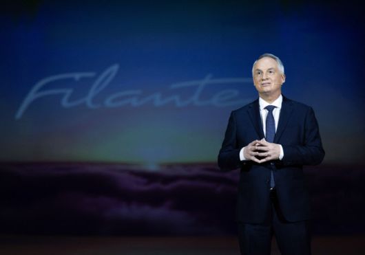 파브리스 캄볼리브 르노그룹 최고 성장 책임자 및 르노 브랜드 CEO가 13일 그랜드 워커힐에서 ‘필랑트’ 글로벌 공개 행사를 열었다. (사진=르노코리아)