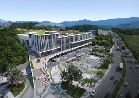 강릉컨벤션뷰로 조감도