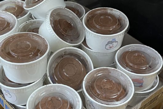 대한적십자사 서울중앙혈액원에서 준비한 두쫀쿠 (사진=연합뉴스)