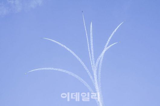 블랙이글스 무궁화 기동 (사진=공군)