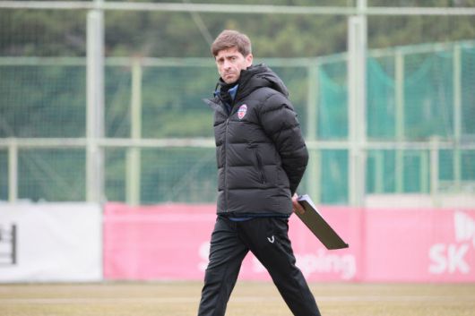 세르지우 코스타 감독. 사진=제주SK