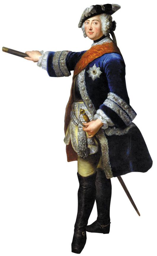 프로이센의 프리드리히 2세(재위 1740~1786). 대표적인 계몽전제군주인 그는 사실상 최초의 세계대전으로 불리는 7년전쟁을 일으켰다. /위키피디아