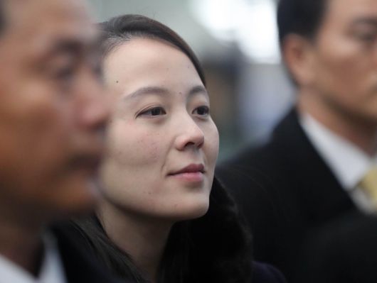 북한 김정은 위원장의 동생인 김여정 노동당 중앙위 제1부부장. /연합뉴스