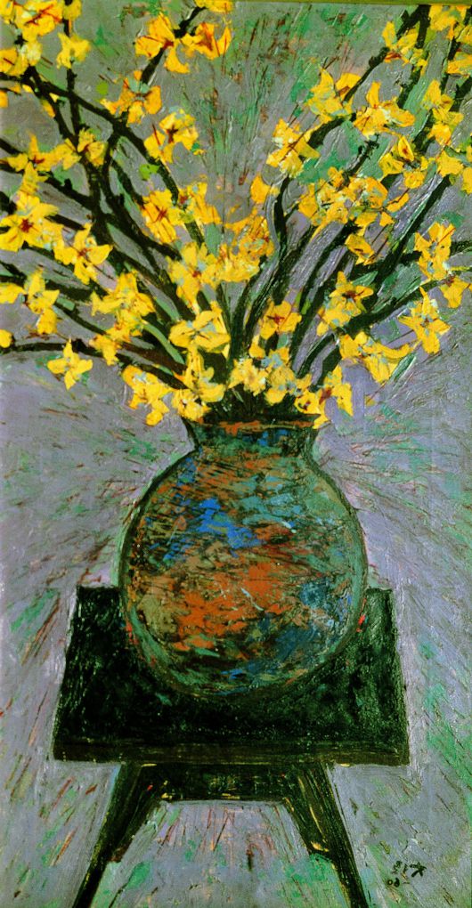 이대원,  ‘개나리’, 1960. 개인소장.