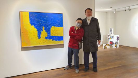 김현우 작가와 윤석열 대통령 당선인 /김현우 작가 인스타그램