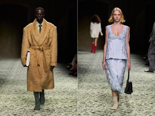 보테가베네타는 이 신발의 색상과 길이를 다양하게 선보였다./보테가 베네타