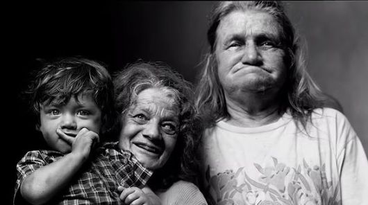 휘태커 가족 사진. /@SoftWhiteUnderbelly 유튜브