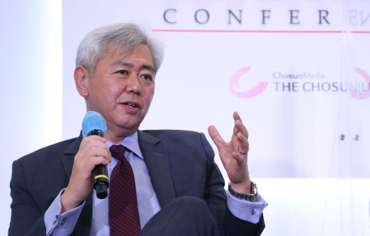 앤드루 김 전(前) 미국 중앙정보국(CIA) 코리아미션센터장이 조선일보와 인터뷰하고 있다. /오종찬 기자