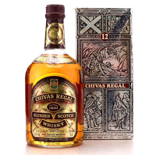 1970년대 시바스 리갈 12년 모습. /whiskyauctioneer 캡쳐