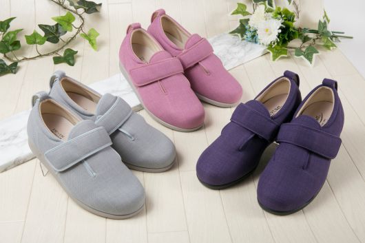 Ayumi shoes, a footwear line for seniors by Japan’s Tokutake Sangyo. /Courtesy of Tokutake Sangyo