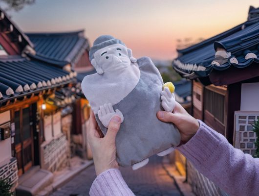 약사여래 찜질 핫팩. /국립박물관문화재단