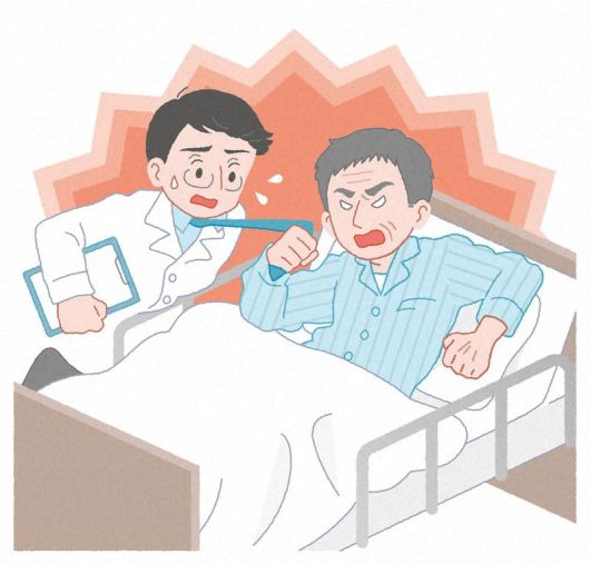 환자가 의사, 간호사 등 의료진에게 괴롭힘을 가하는 행위를 일본에서 '페이하라'라고 부른다./마이니치신문 디지털