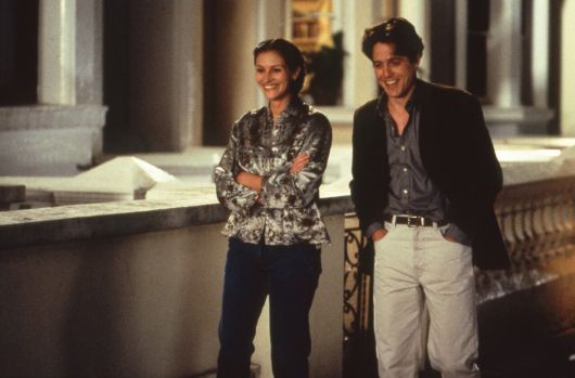 영화 '노팅힐'. 우연히 만난 톱스타와 사랑에 빠진 월리엄 태커가 첫 번째 데이트를 하는 장면.