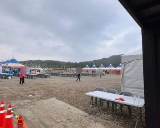 부산 기장군에서 열린 2025 세계라면축제 행사장 모습. /인터넷 캡처