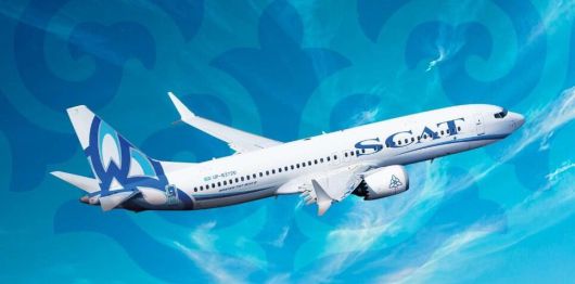 스캇항공은, 5월 29일 '인천~심켄트' 직항 노선을 취항한다(스캇항공 제공)