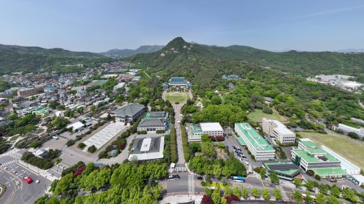 청와대 개방 3주년을 앞둔 8일 오후 서울 종로구 청와대의 모습. 차기 정부가 청와대를 집무실로 다시 사용할 가능성이 생기면서 관람객 숫자가 예년 같은 시기에 비해 급증하고 있다. /장련성 기자